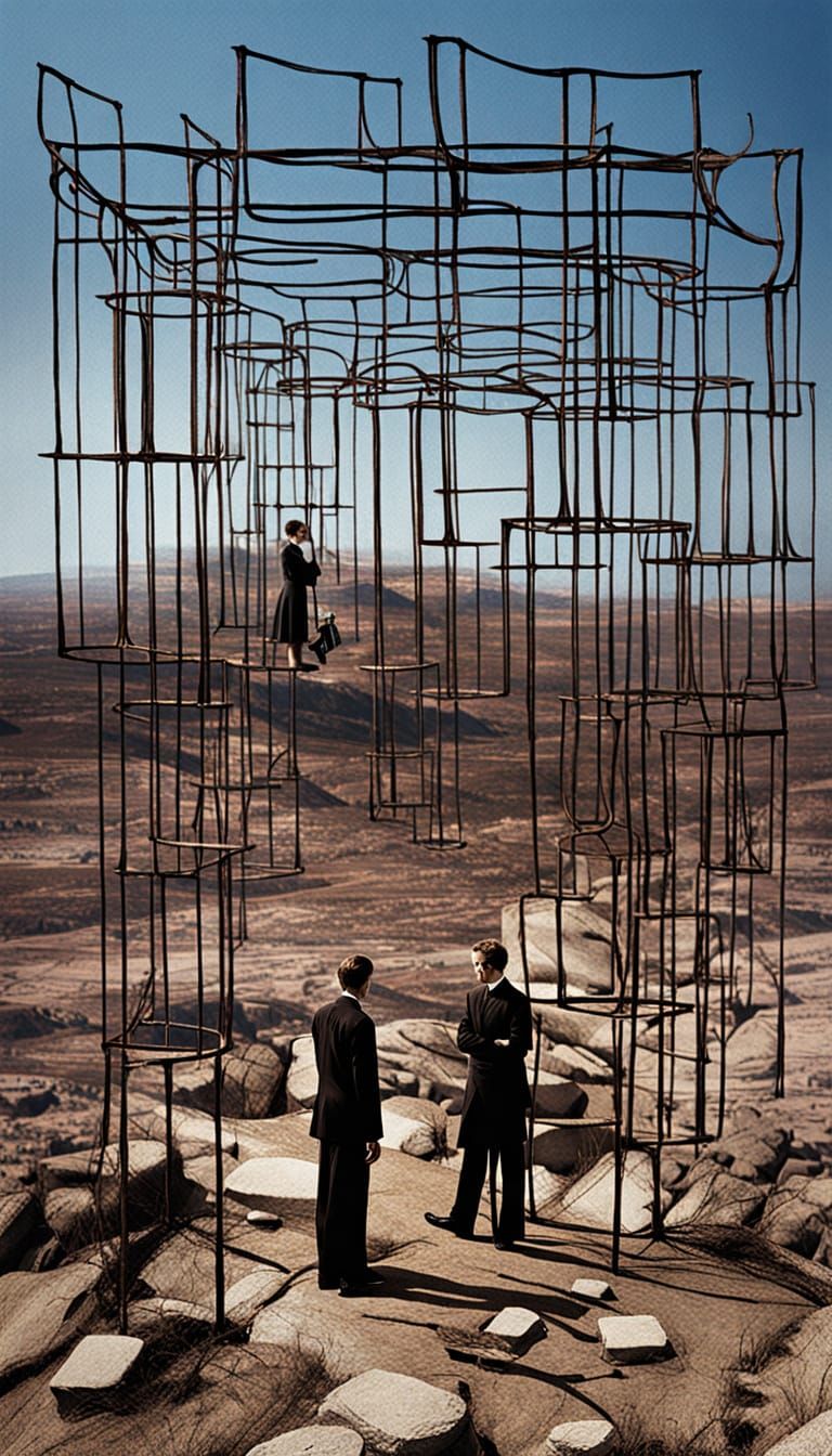 Children in Apocalyptic Ruins: Surrealist Photomontage