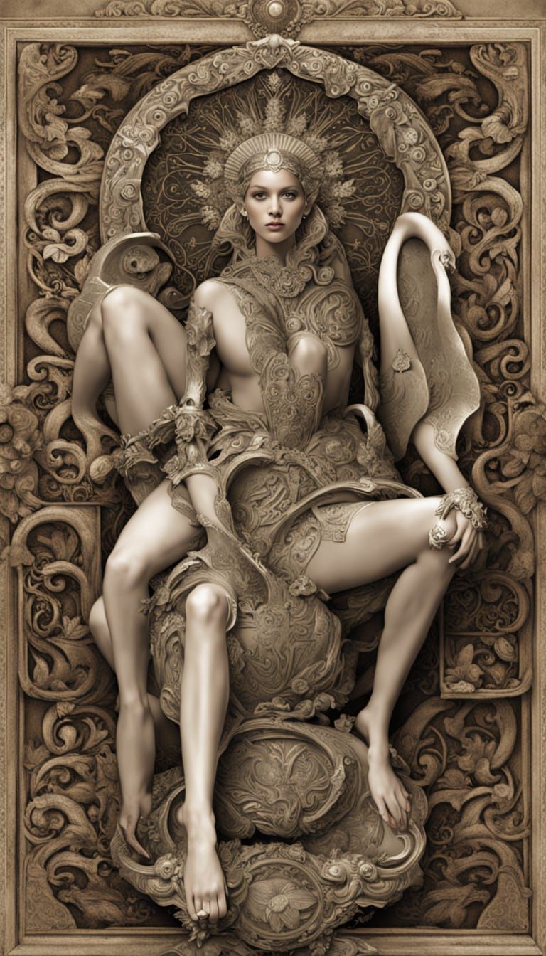 AI Generates 3D Art with Glyph Signature