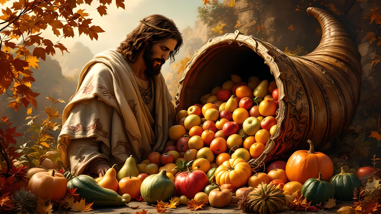 Abundant Harvest: Jesus and the Horn of Plenty