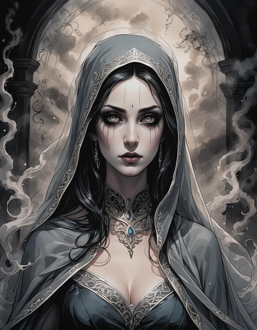 Seraphine, Goddess of Whispers - The Shade of Secrets