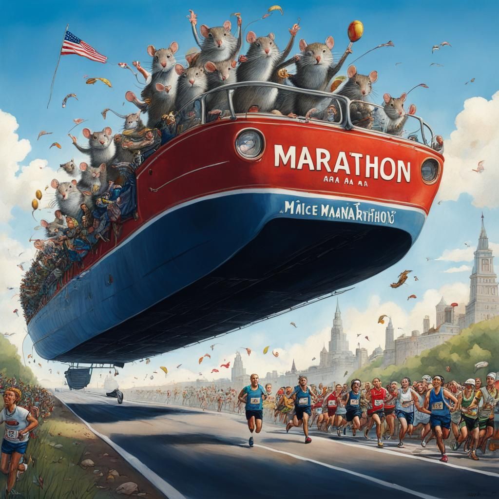 If mice supported a marathon