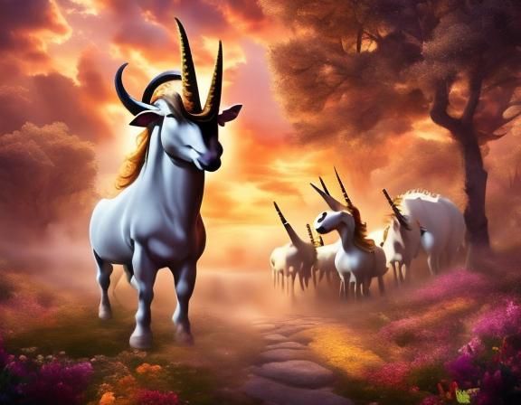 Fiery Unicorns in a Cosmic Landscape