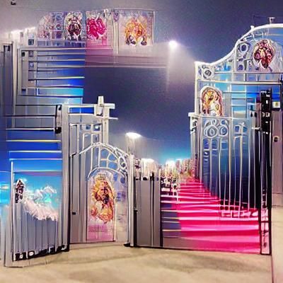 Ethereal Gates to a Heavenly Realm
