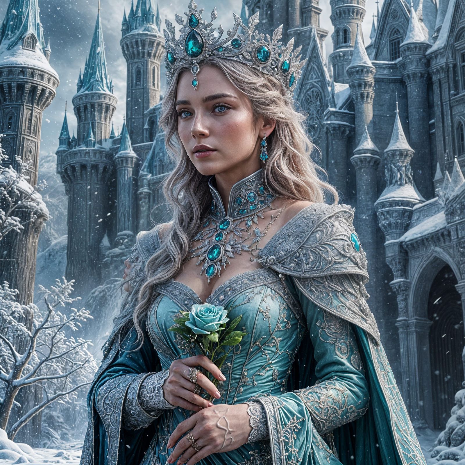 Ice Empress Proposal: Fantasy Concept Art