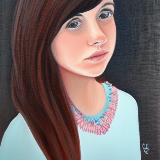 Demure Carrie Heffernan Portrait