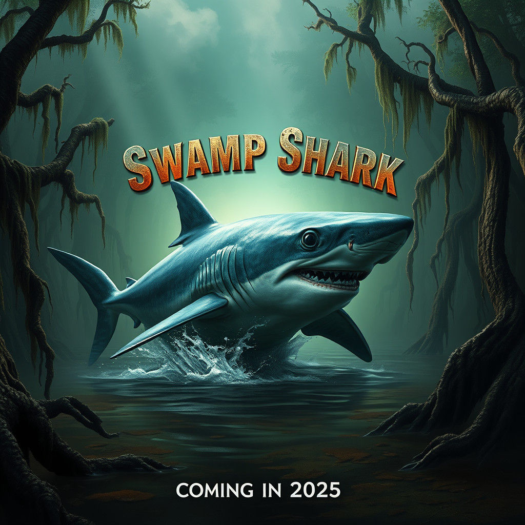 Swamp Shark Emerges from Mystical Swamp