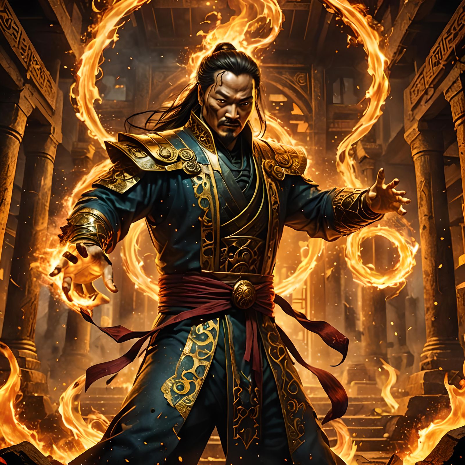 Shang Tsung from Mortal Kombat