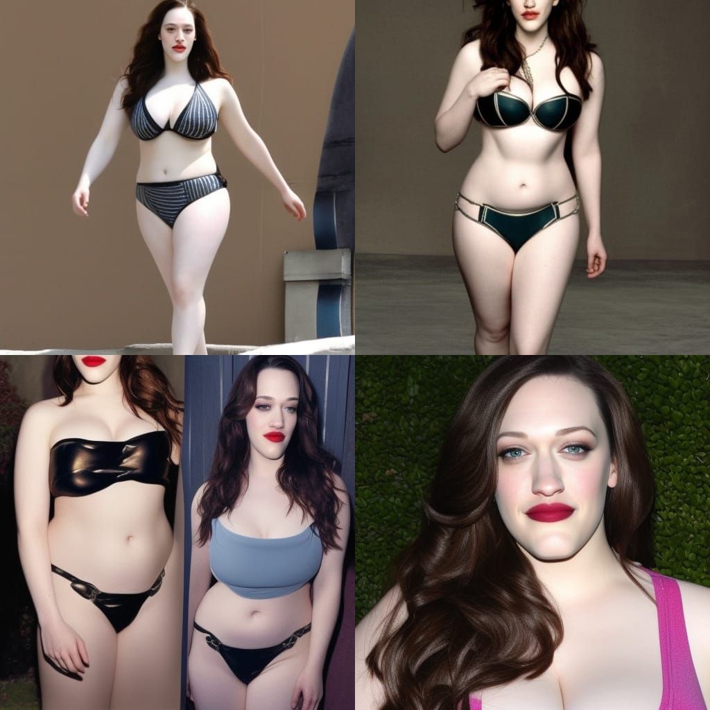 Kat Dennings in Fantasy Bikini Armor