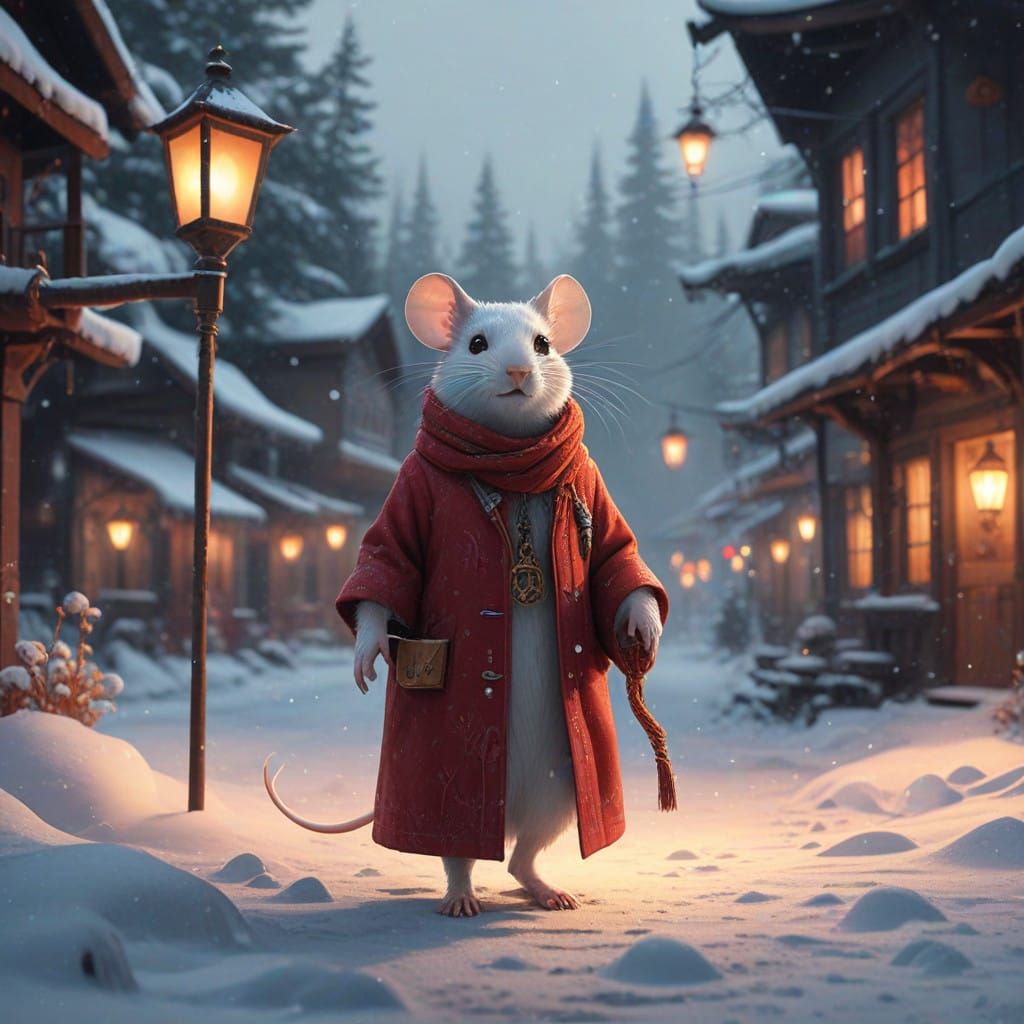 Fantastical Winter Whimsy, in Cinematic Style