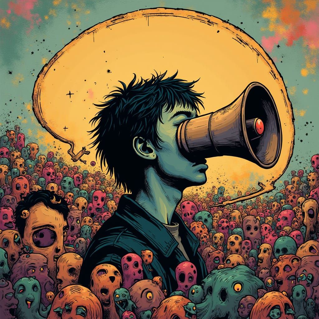 Disillusioned Voice in a Chaotic World