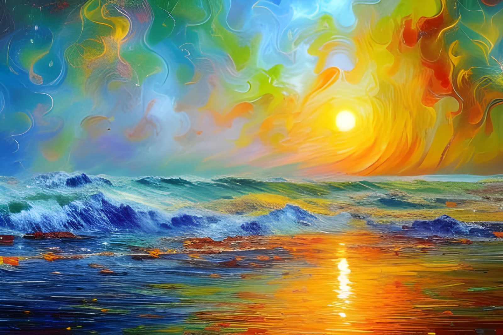 Space Waves of Chaos (III)