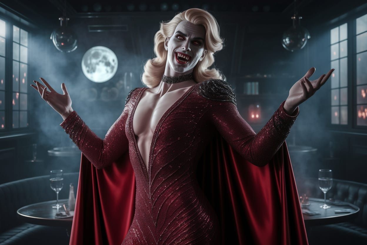 Zometimes I Just Vant to Be Pretty