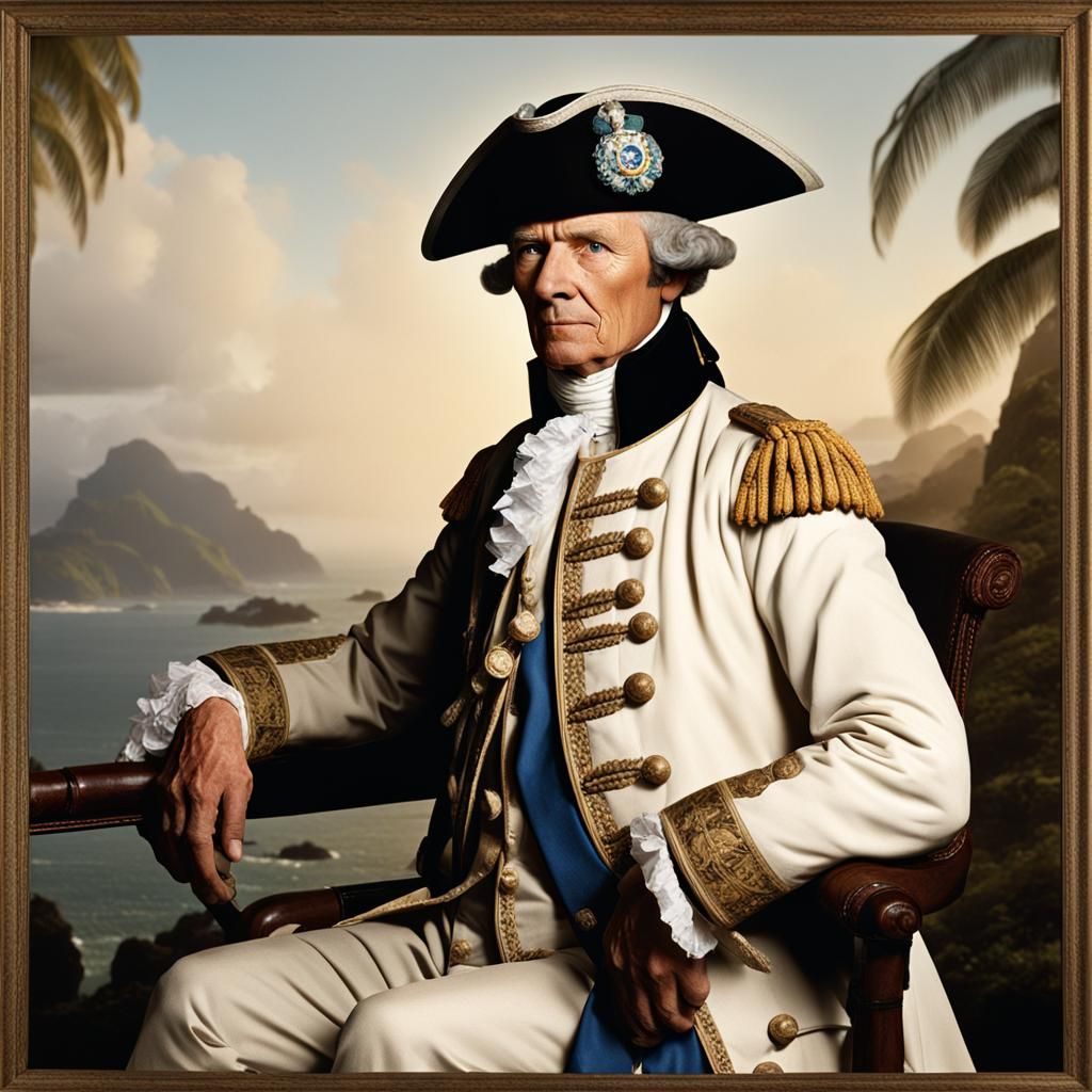 Captain James Cook: Professional Portrait Photography