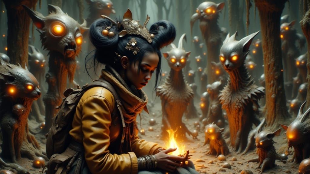 Exoplanet: Campfire Illuminates Ancient Alien Totems