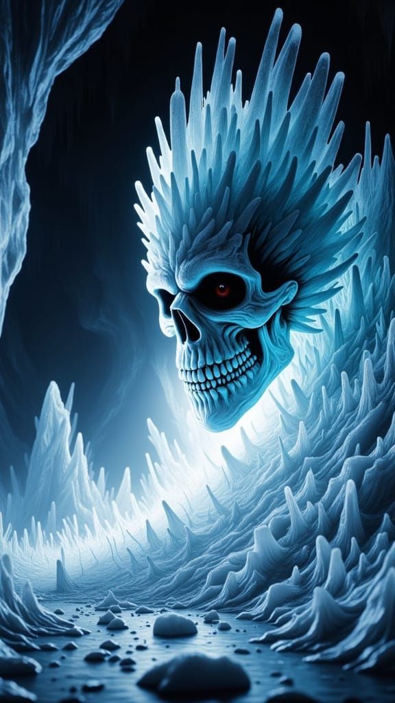 Eldritch Horror Unfolds in Frozen Cavern
