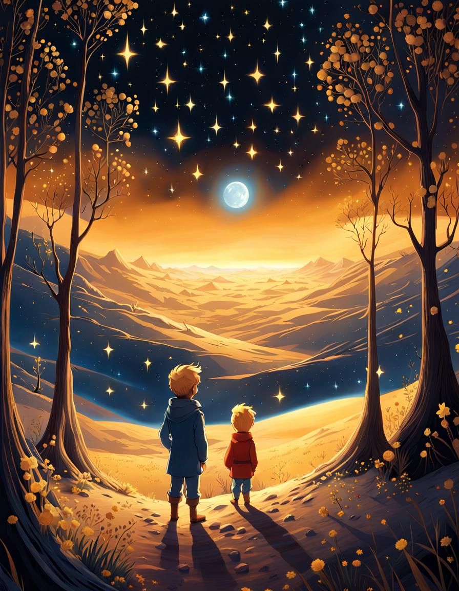 Stars Aligned: 'Le Petit Prince' Illustration