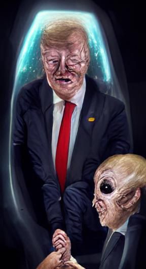 Trump and Giuliani: Secret Evil Space Aliens