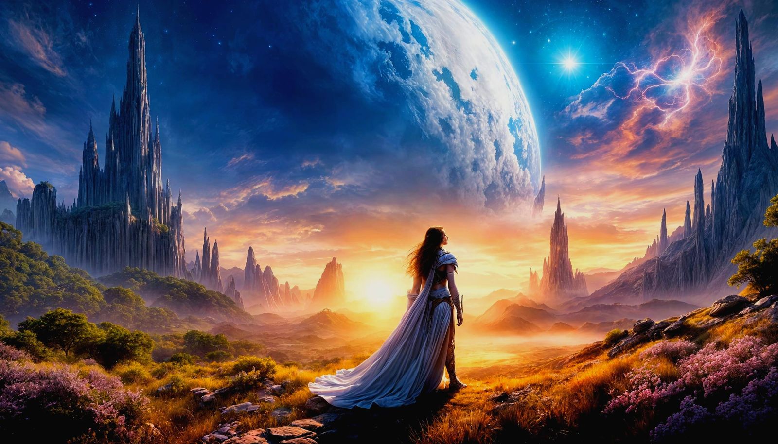 Developing an interest for medieval fantasy blended with cos...