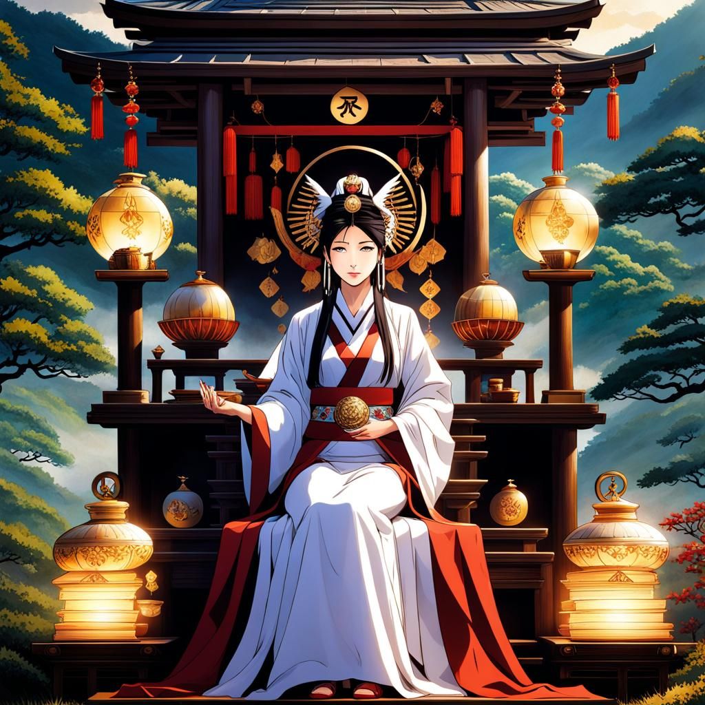 Himiko (卑弥呼), the Shaman Queen of Yamataikoku