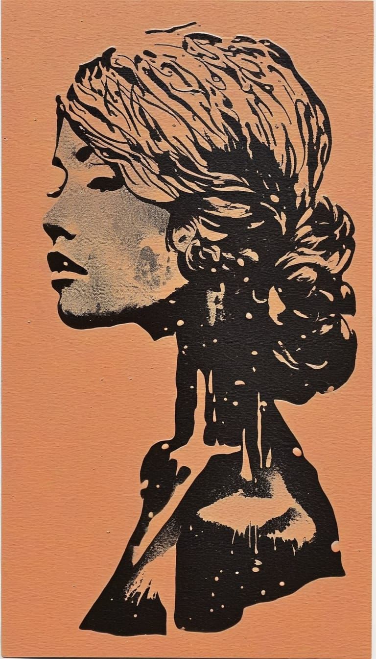 Liquified Embossing Liquified Silhouettes Liquified Tears