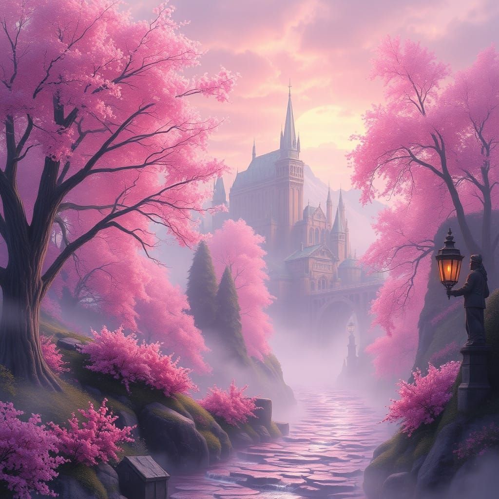 Whispers of a Dreamy Pink Paradise