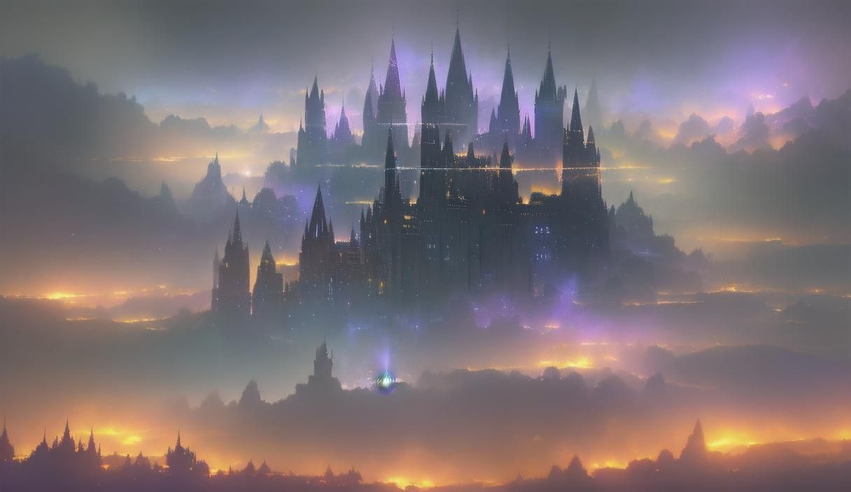 Ethereal Fantasy Policeman in Magical Realism Style