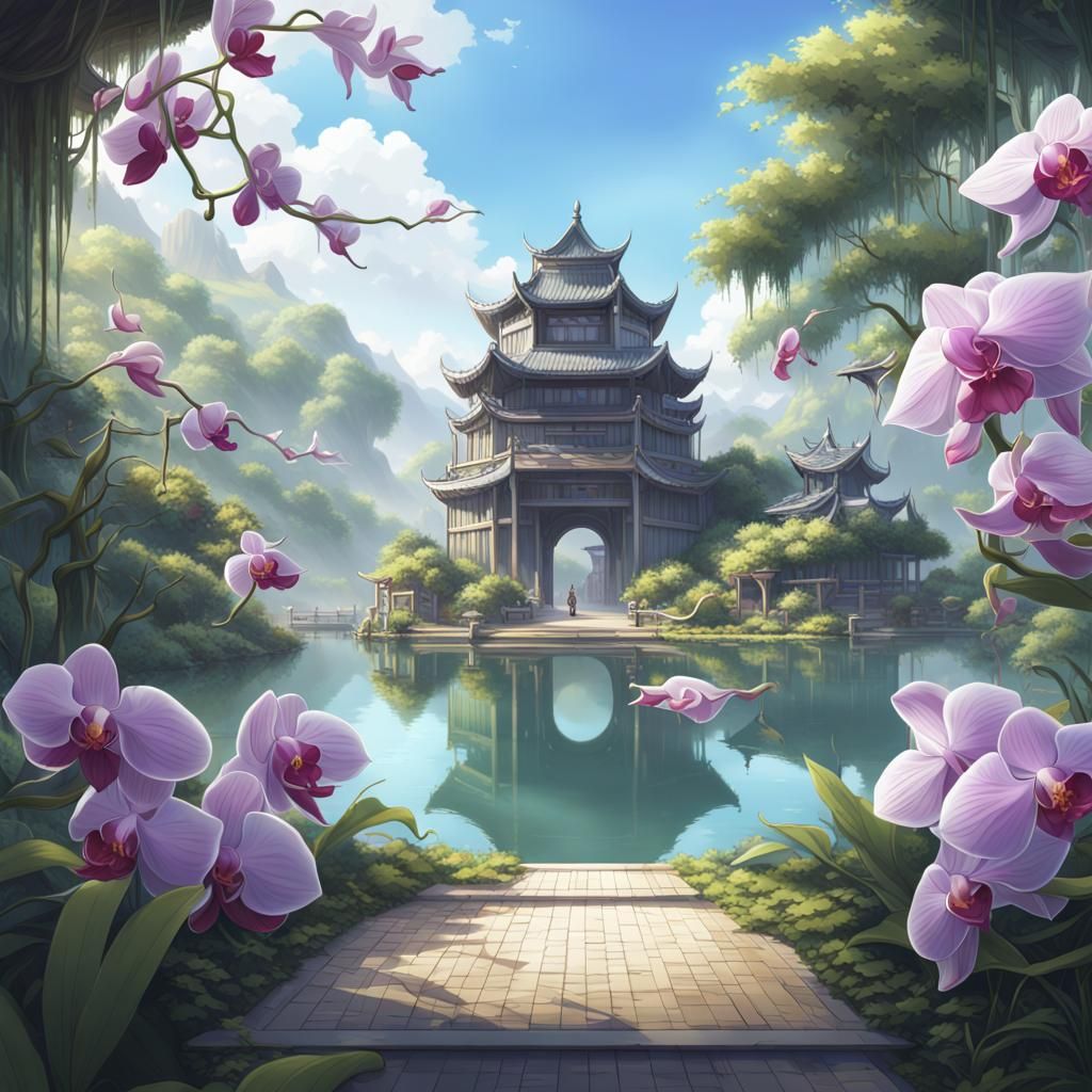 Anime Fishman in Taihu Lake Orchid Garden