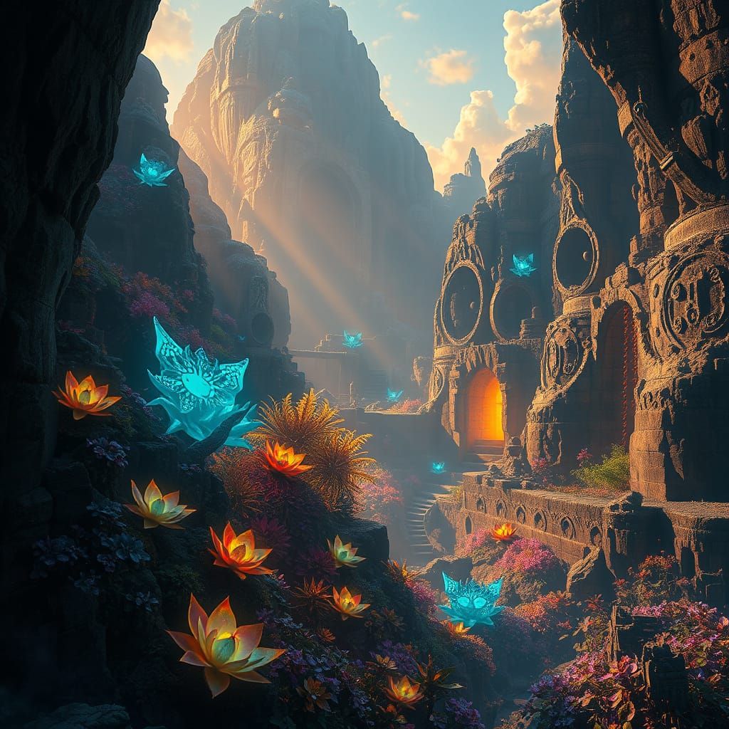 Ethereal Realms in Unreal Engine 5 Aesthetic