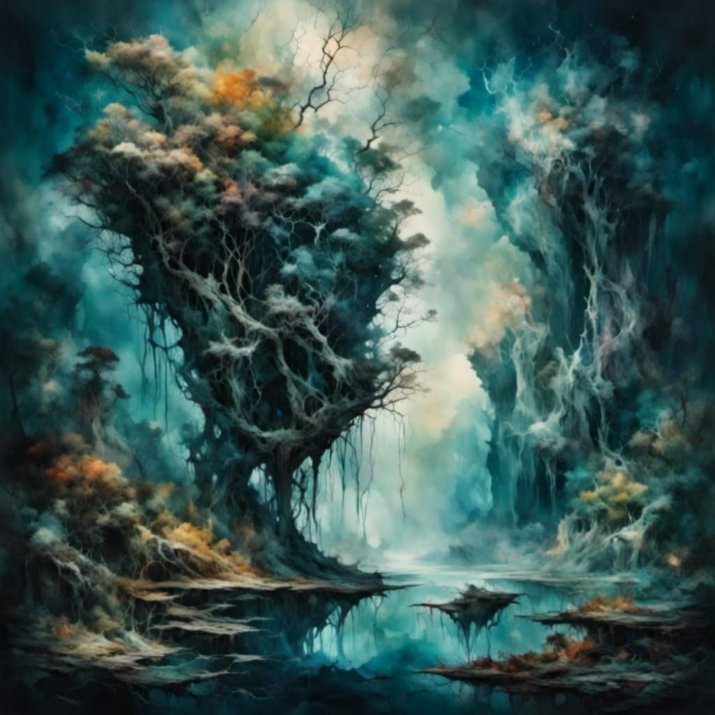 Post-Human Earth: Dreamy Darkness and Muted Rainbows