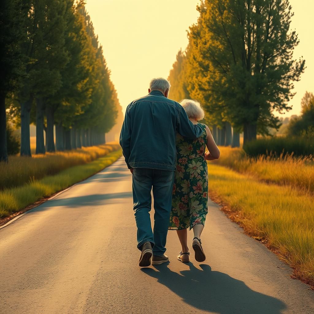 Helping Hand on a Rural Road, Americana Style