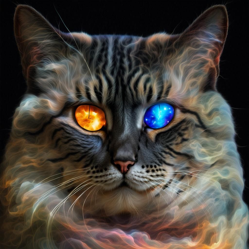 Musical Cat Nebula in Stunning Detail