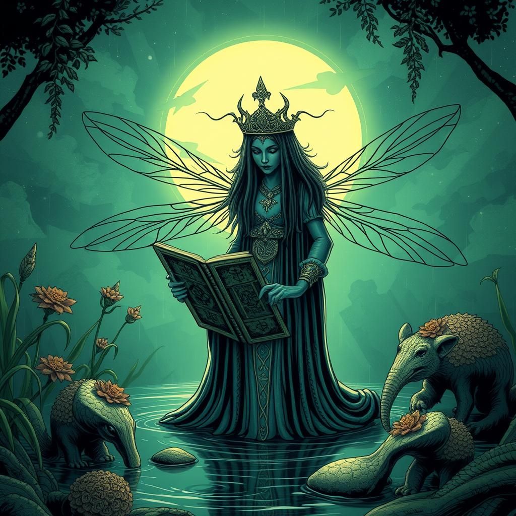 Surreal Dreamscape: Rat Queen and Algorithmic Chaos