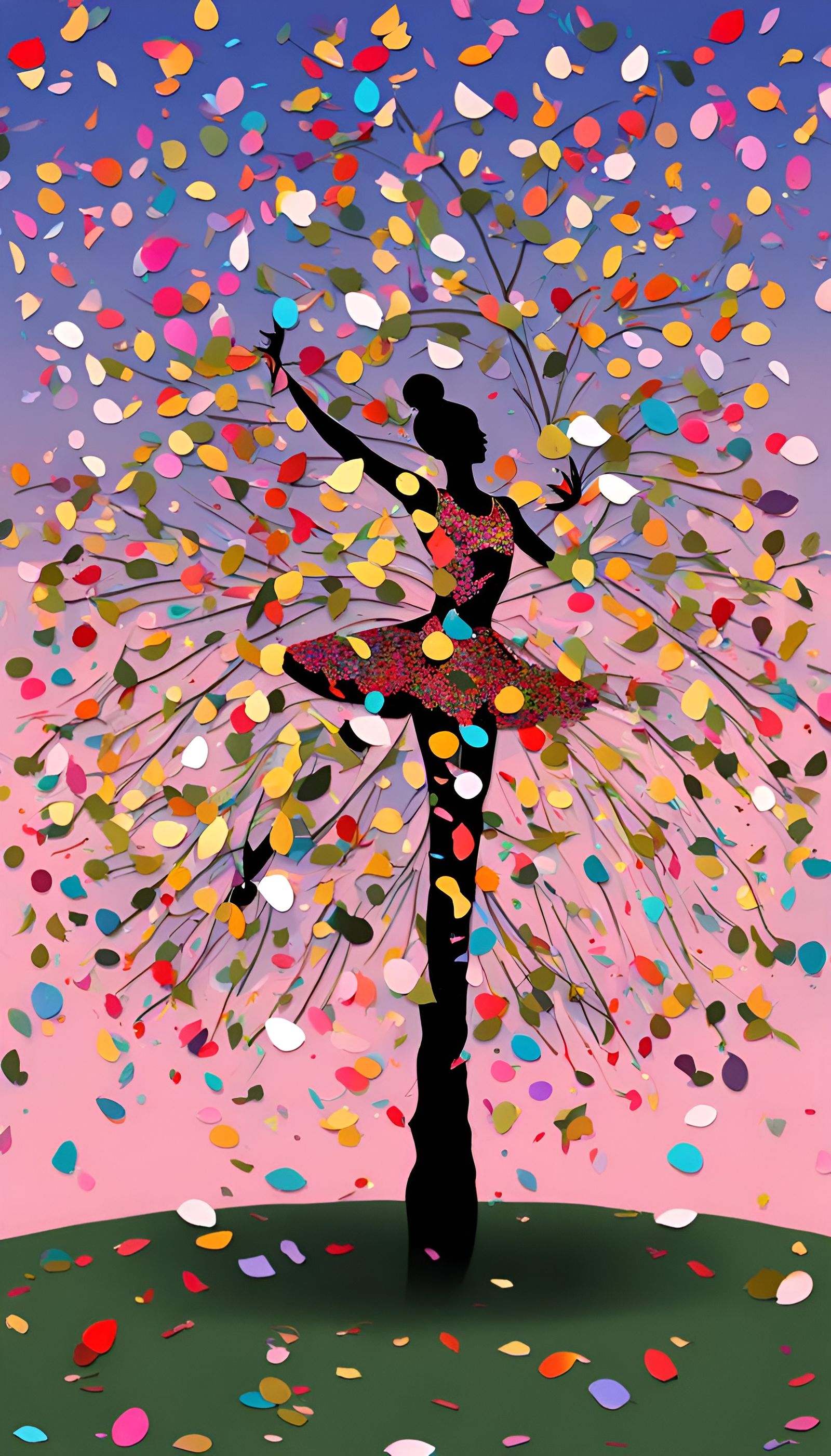 Confetti Tree Dance