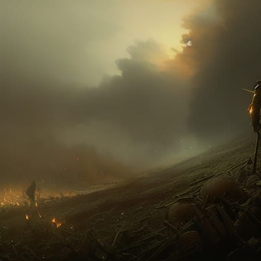 Battle of the Somme: Dark Fantasy Concept Art