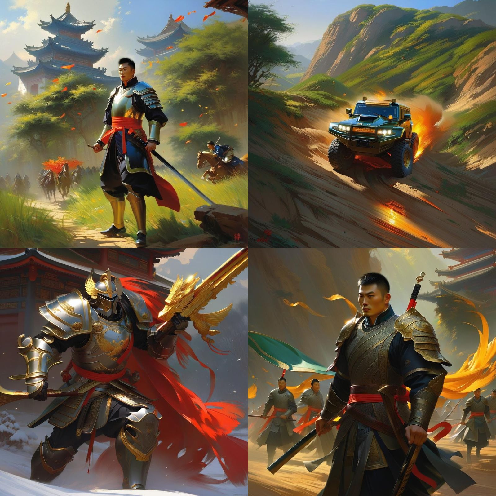 Stylized Fantasy Character Portrait