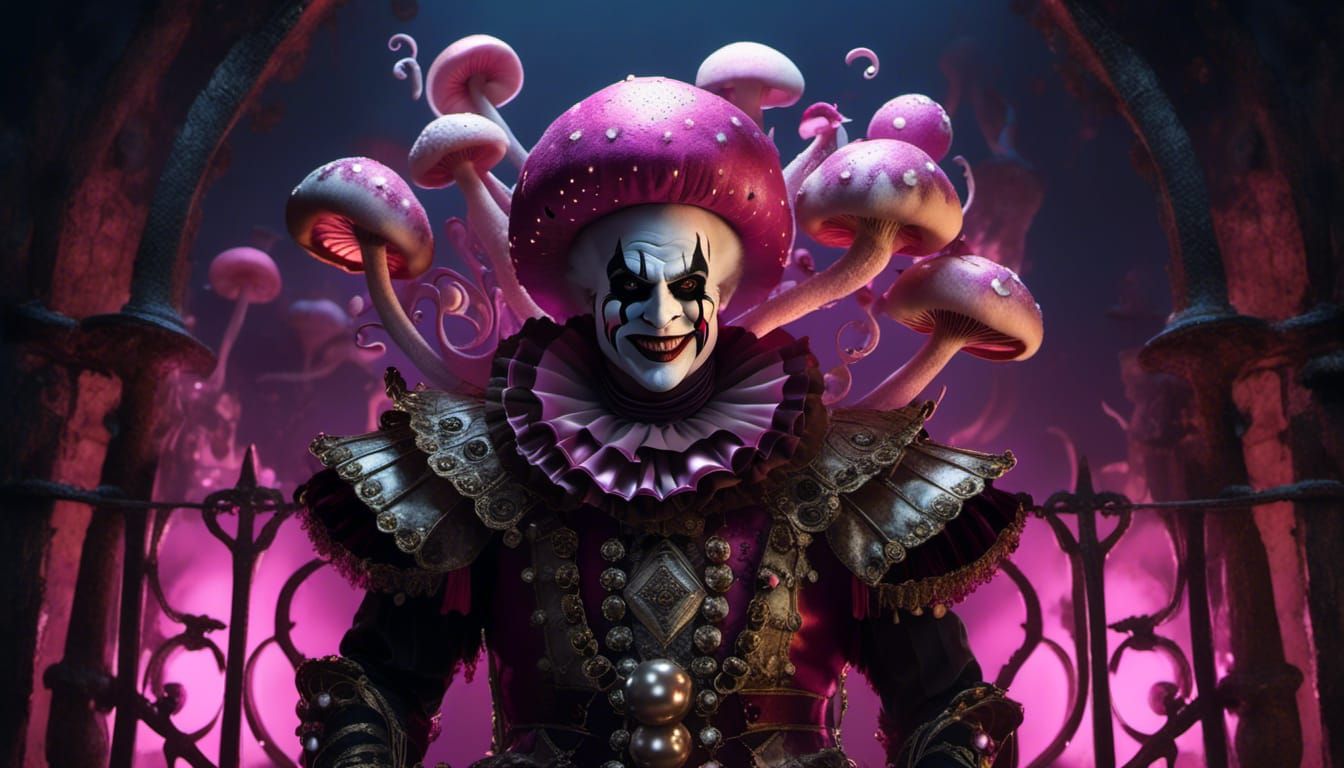 Mushroomcore Jester in Dungeon Delight