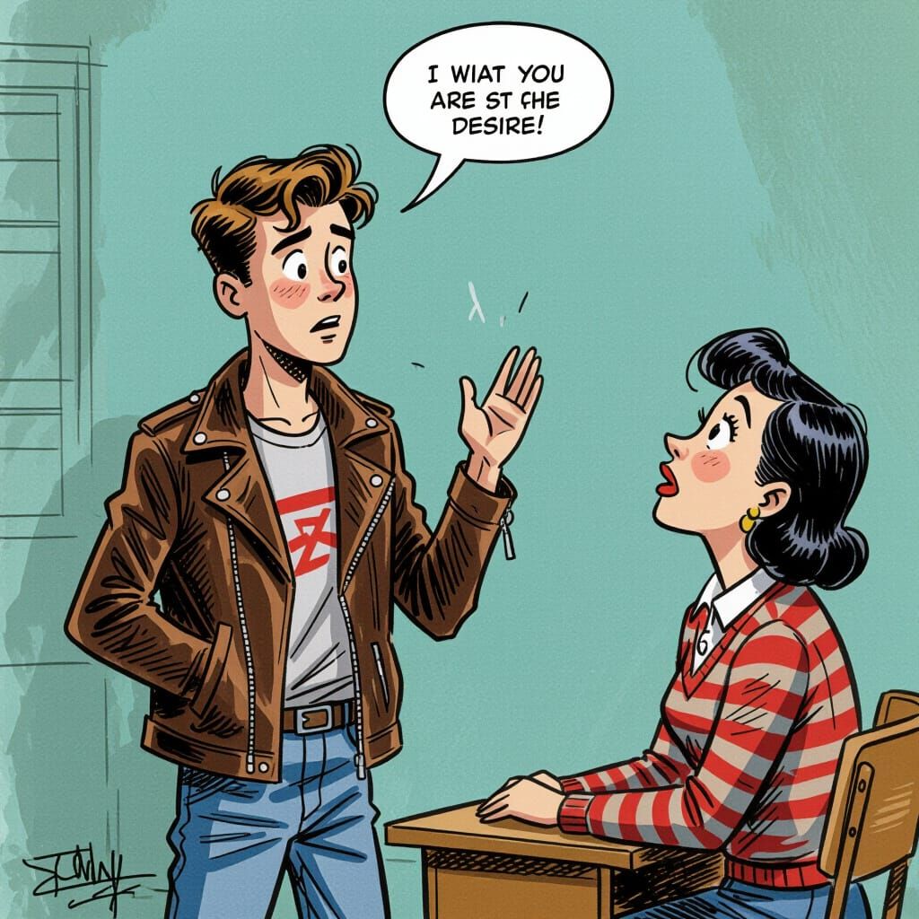 Teenager Auditions, Cartoon Style Character Design