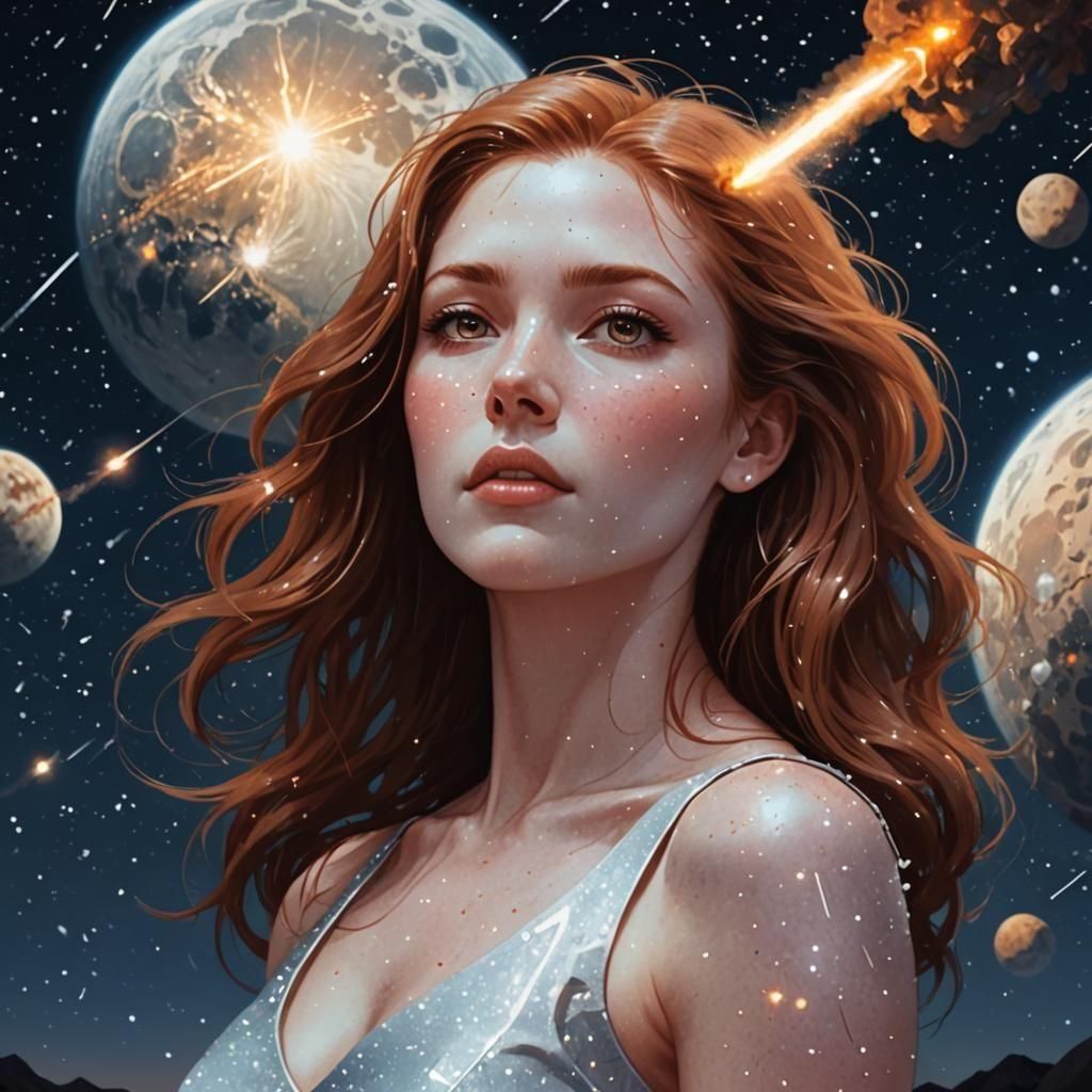 Spectacular Meteor Shower Illuminates Night Sky