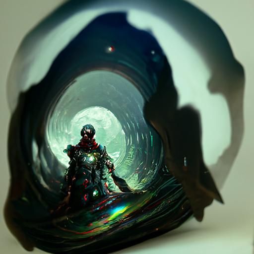 Chaotic Cosmic Abstract in Holographic Style