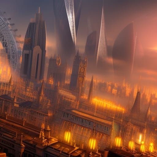 Steampunk London: Technology Overtakes the City