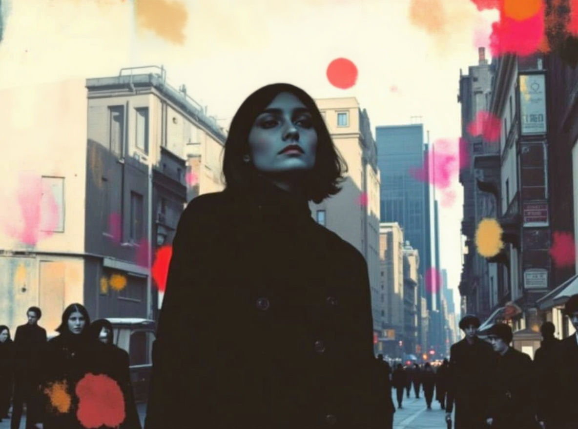 Fashion Photography: NYC Streets in Autochrome Style