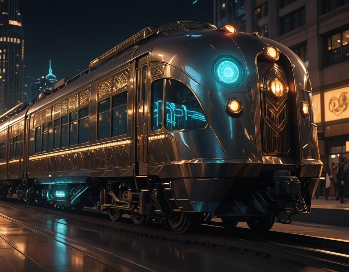 Passenger train caboose