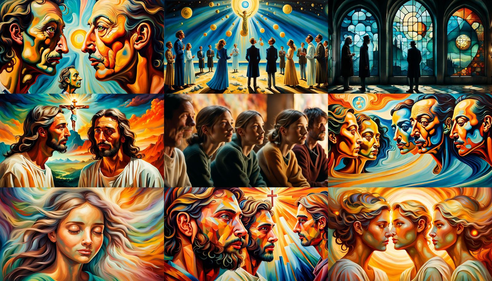 Abstract Expression of Faith and Belief