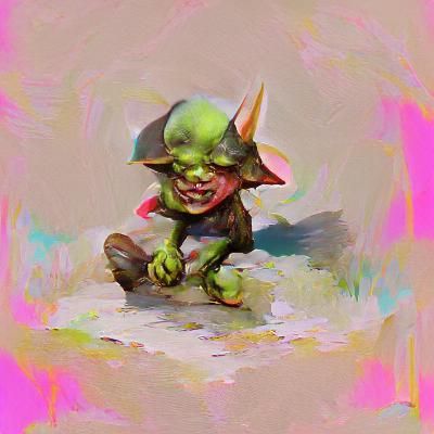 AI Generated Image of a Goblin