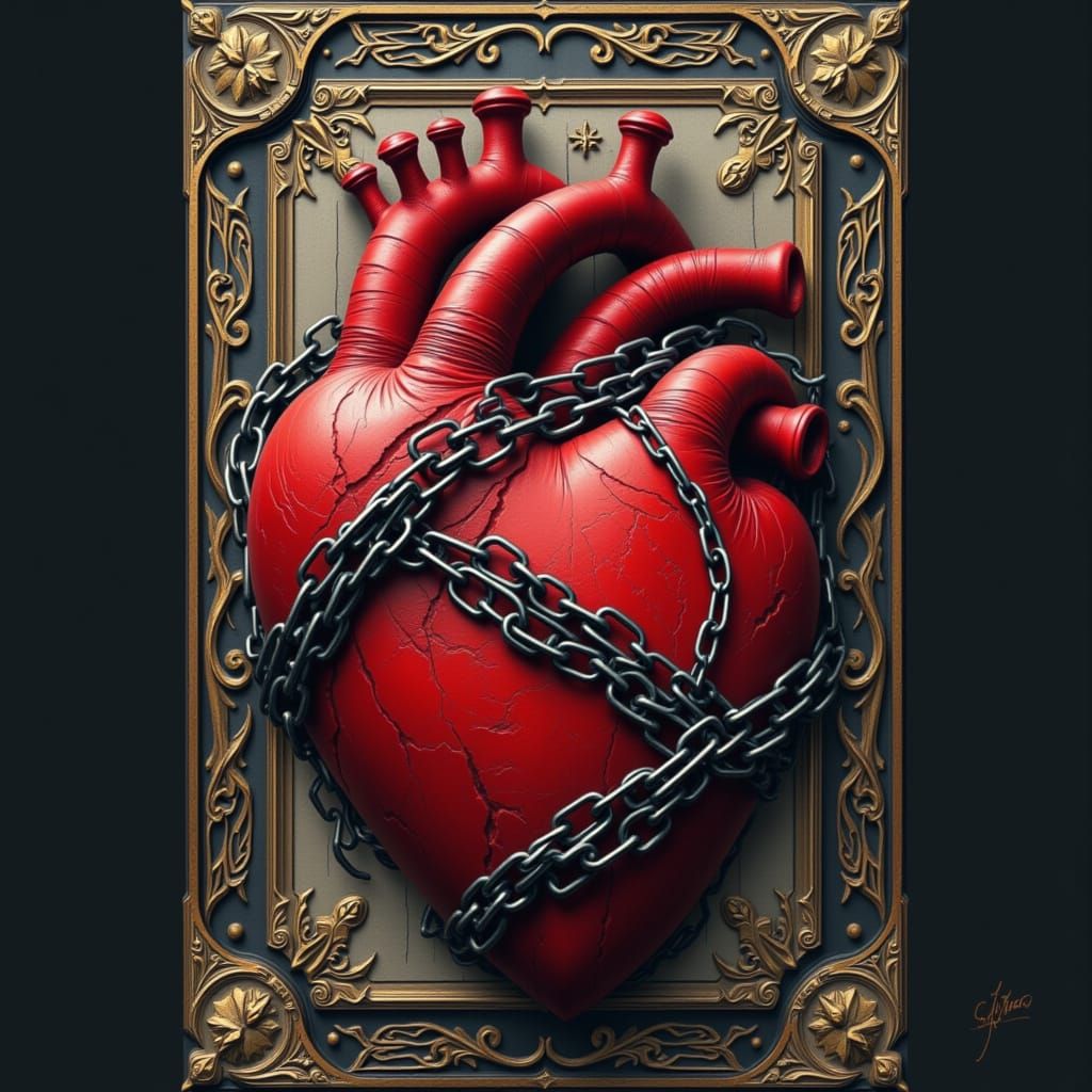 Heart Breaking Free from Chains of Love