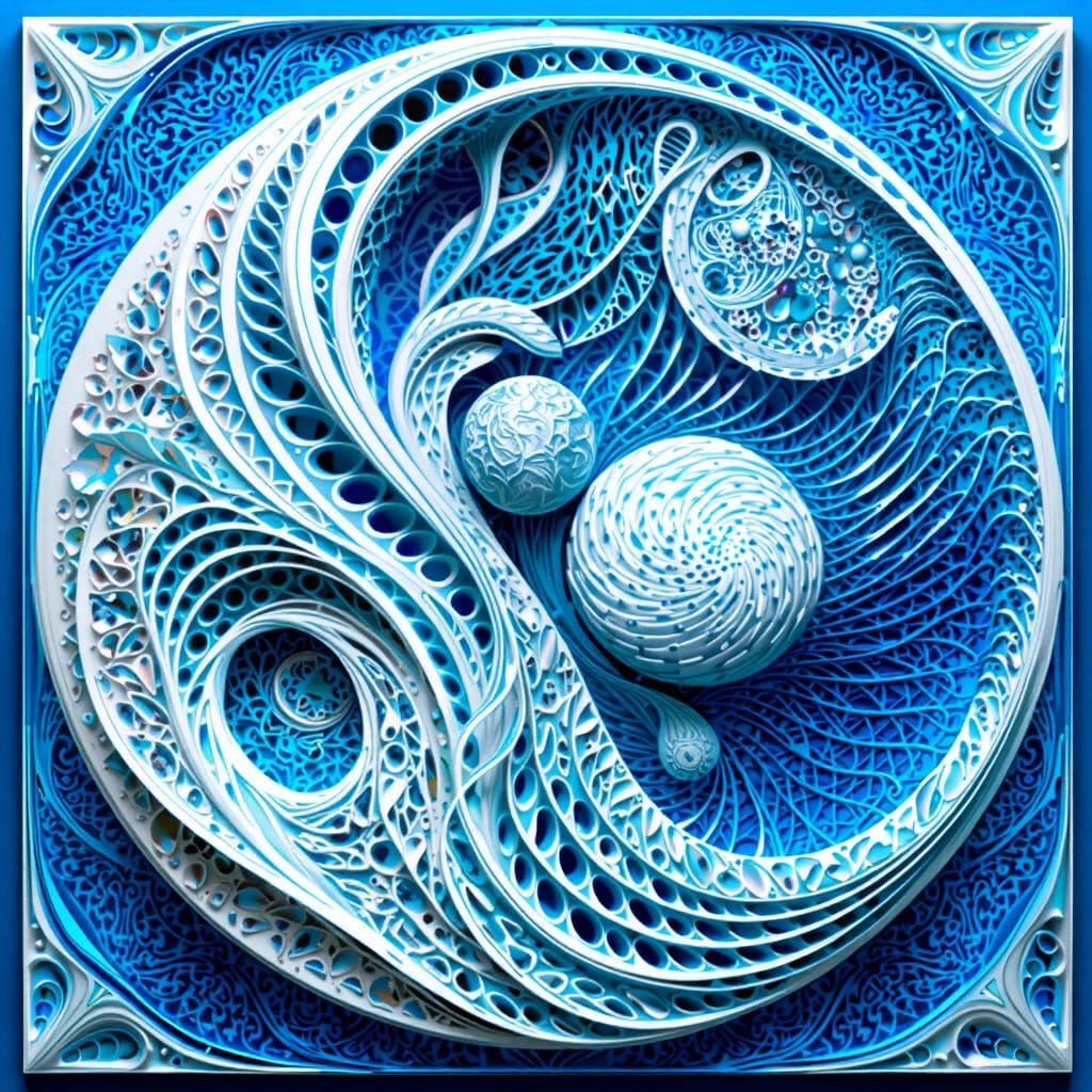 A Lush, Vibrant Ecosystem Unfolds Under Setting Sun