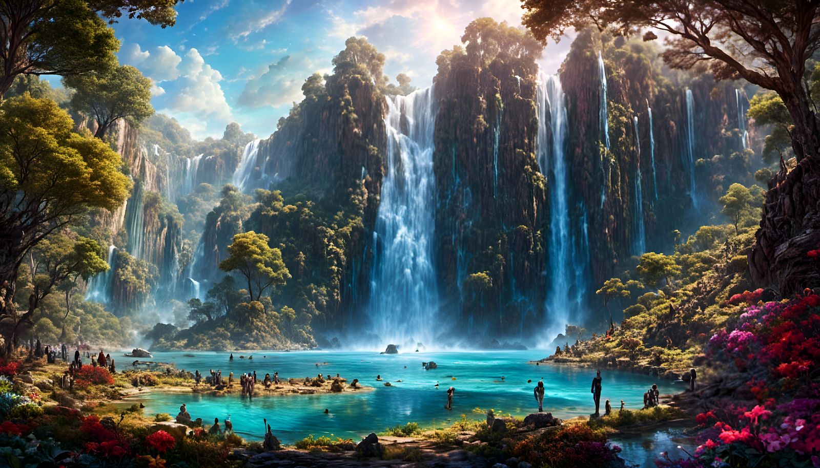 "Water falls of Etheria"