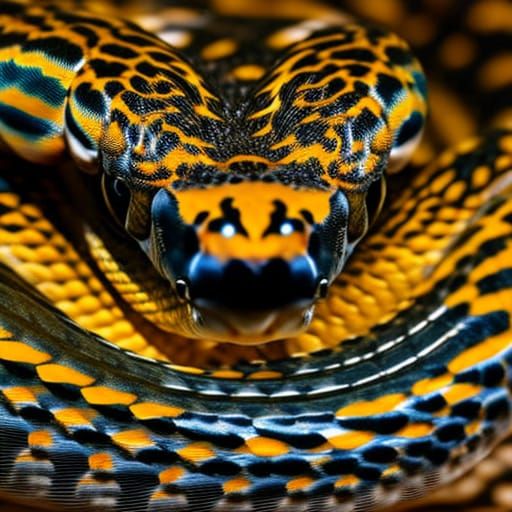 Intense Cobra Portrait in Ultra Detail