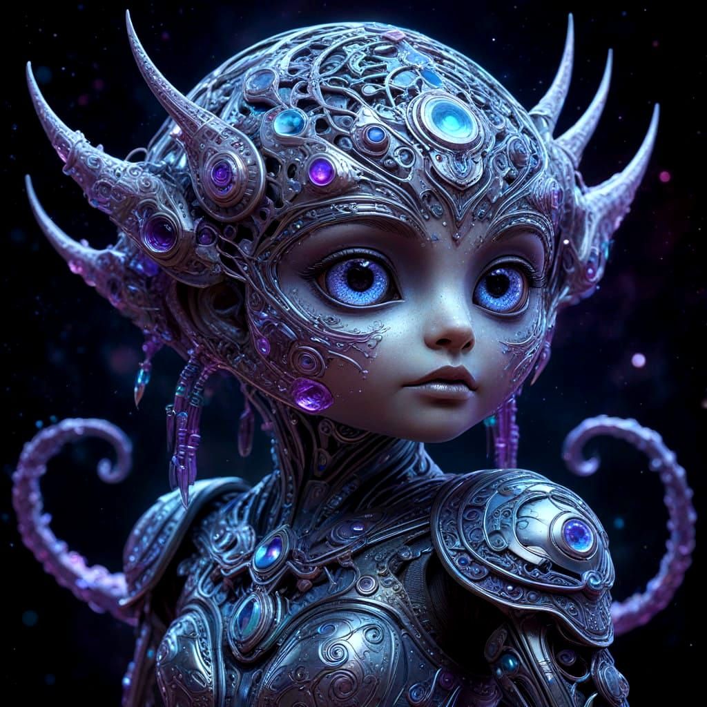 Alien Creature of Bionic Wonder