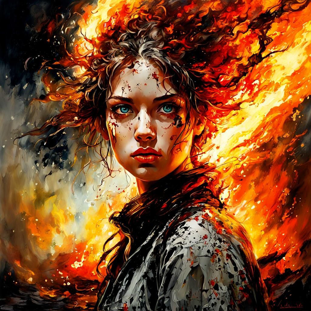 En feu